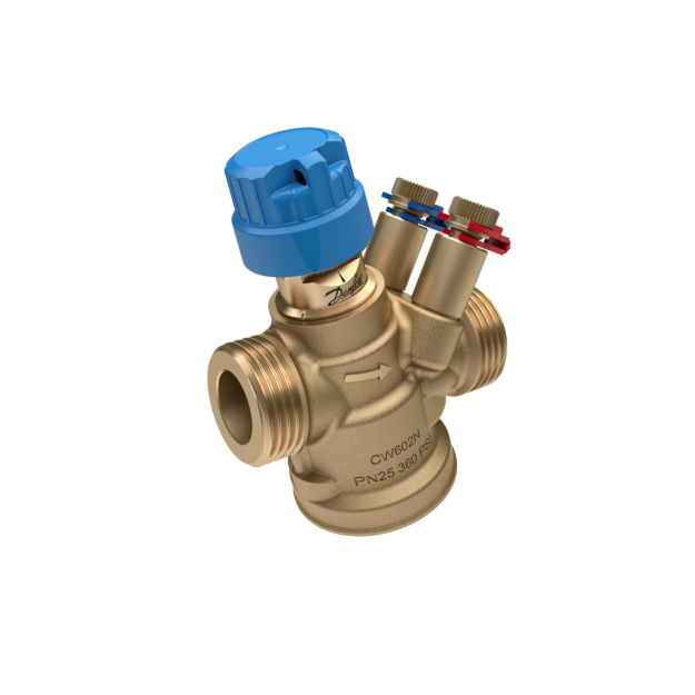 Automatinis ventilis AB-QM 4.0 DN 20, Qmaks 1.20 (m3/h), i&scaron;orinis sriegis