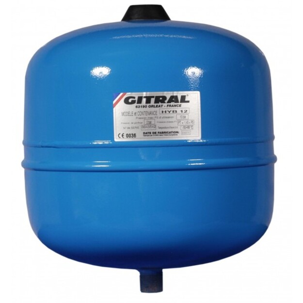 Vertikalus hidroforas 10 bar 1  (talpa 24l)