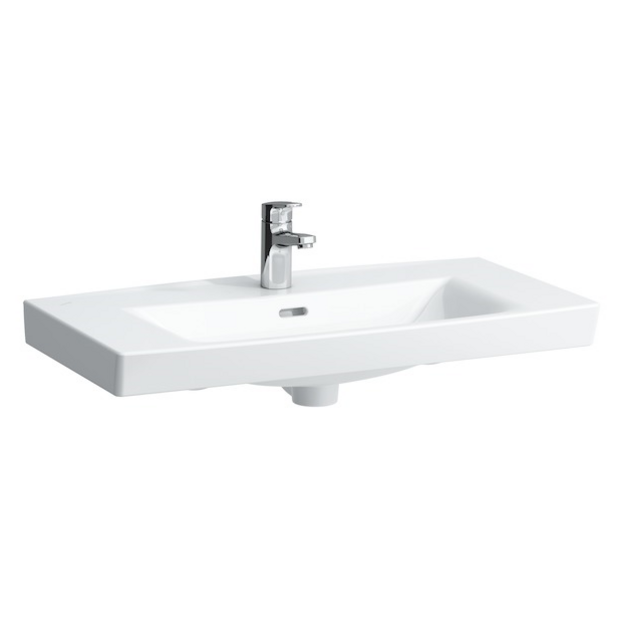 Praustuvas Laufen PRO NORDIC 80x42, su 1 anga mai&scaron;ytuvui, baltas