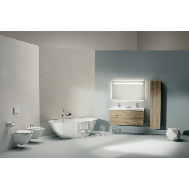 Akmens masės vonia Laufen LUA 170x85x54 cm, laisvai statoma, balta