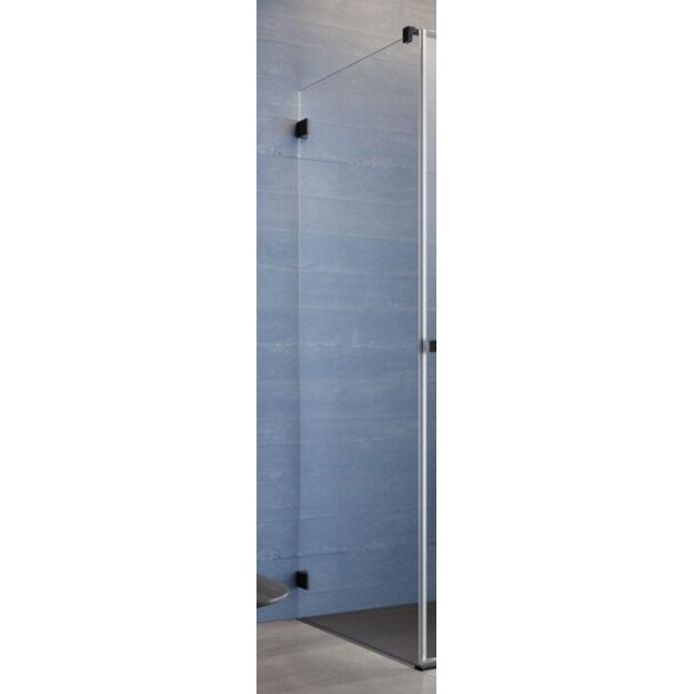 Essenza Pro S1 100 &scaron;oninė sienelė 100x2000 chromas/transparent (žr. reguliavimo ribas)