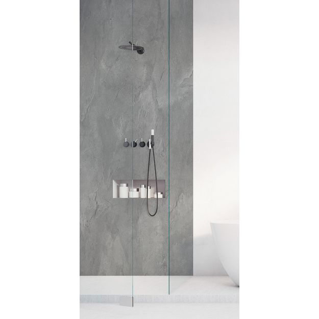 VIPANEL plok&scaron;tė 1000*2100*3mm, CONCRETE ANTHRACITE spalva
