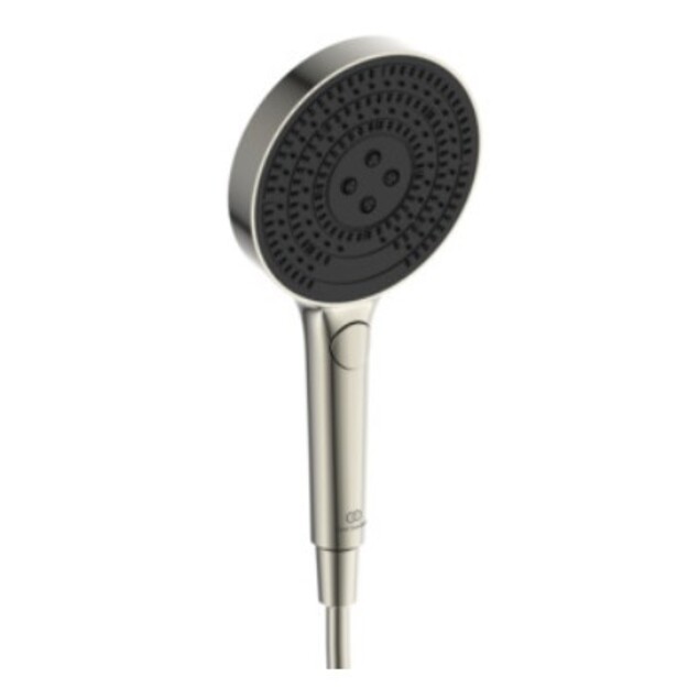 Ideal Standard Idealrain SOLOS rankinė du&scaron;o galva 130 mm, 3 funkcijos, 8 l/min, &scaron;lifuotas sidabras