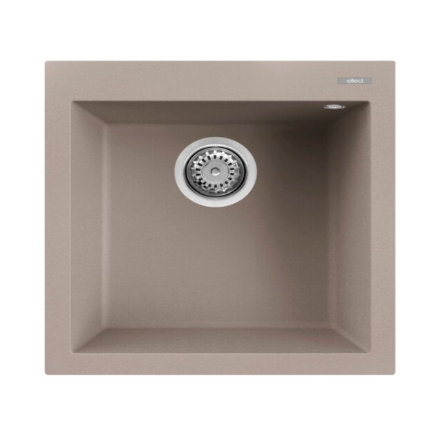 Granitinė plautuvė ELLECI  QUADRA  102 47.1x50.1 ruda 43 J016189