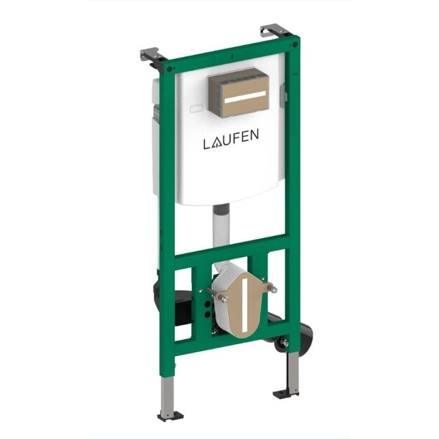INEOLINK potinkinis rėmas su bakeliu pakabinamam WC arba WC su bidė f. Dual Flush 6/3 l, reguliuojama iki 4/2-l, 3/4.5-L