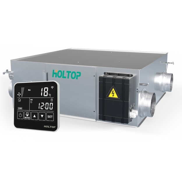 Rekuperatorius Holtop CFA 250C 250m3/h su liečiamu pulteliu