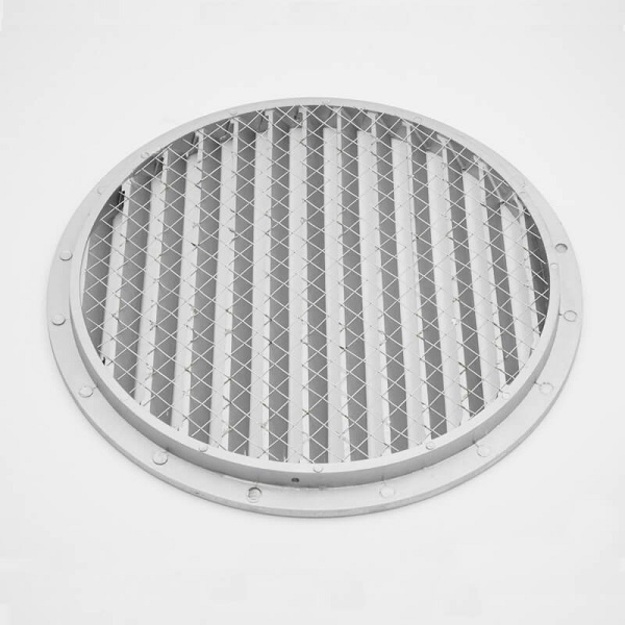 Lauko grotelės KWOV d160 mm