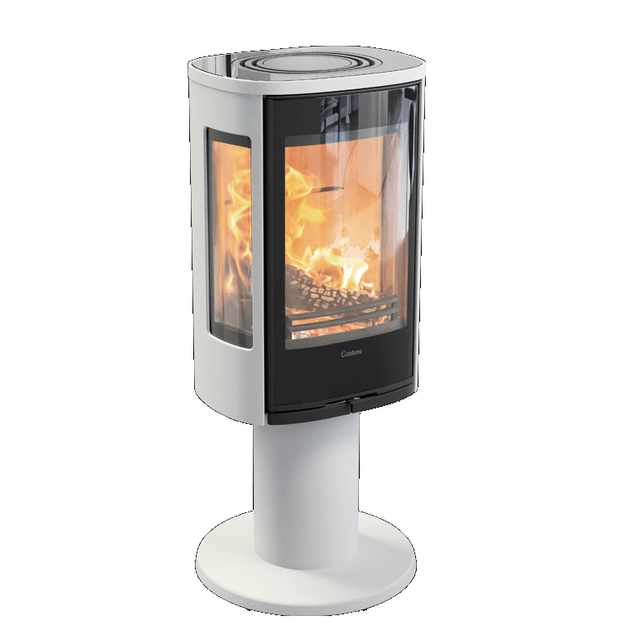 Krosnelė CONTURA C886G:2 Style balta, su stikliniu vir&scaron;umi (998498, 998661, 203149)