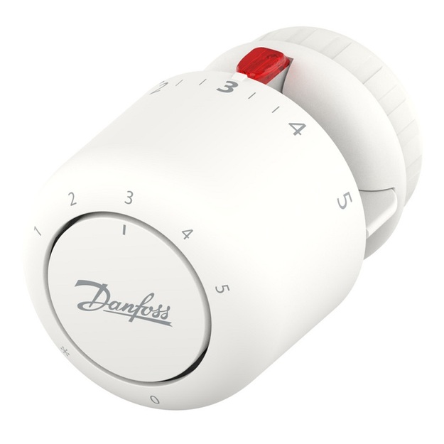 Termostatinė galva Danfoss Aero RA, 5-26 &deg;C, dujinis užpildas ir pilno uždarymo funkcija
