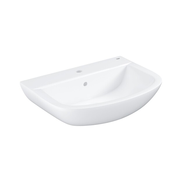 Grohe praustuvas BAU Ceramic 65cm su skyle mai&scaron;ytuvui, baltas