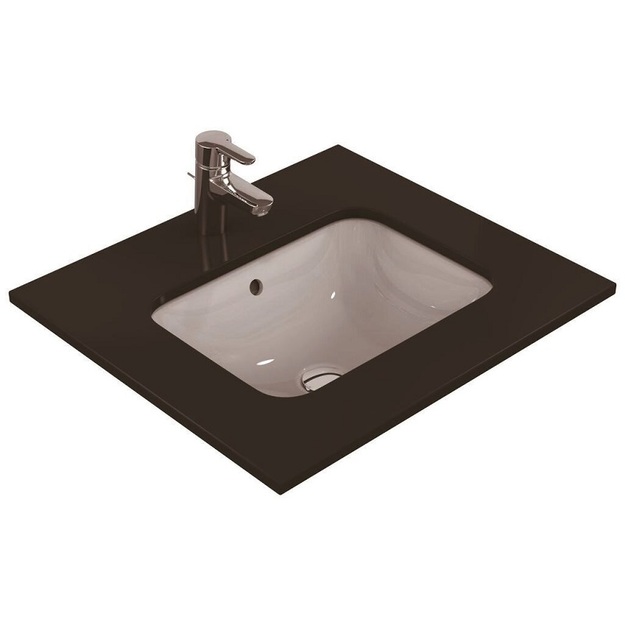 Praustuvas Ideal Standard Connect montuojamas stalvir&scaron;yje i&scaron; apačios 50 cm (500 x 380 x 175), balta