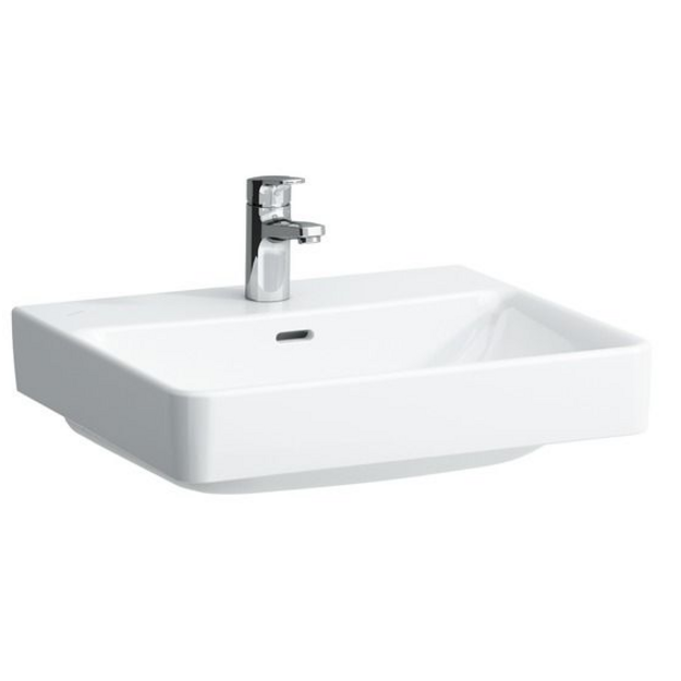 Praustuvas Laufen PRO S 550x465 mm su 1 skyle mai&scaron;ytuvui, baltas