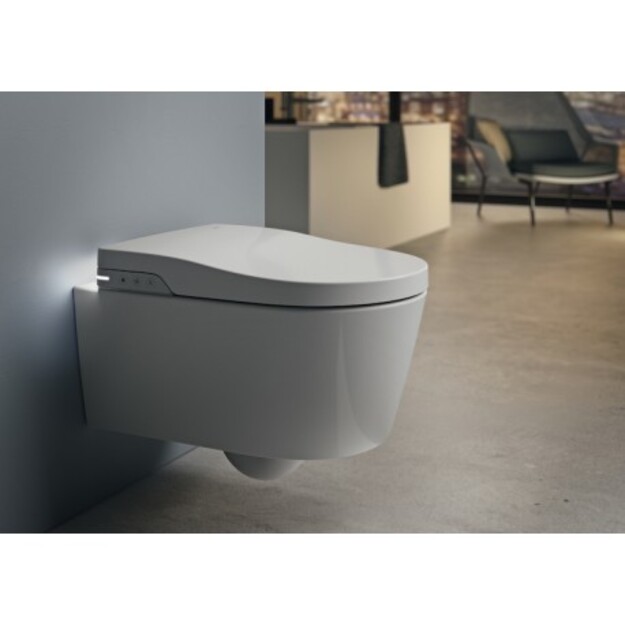 Pakabinamas i&scaron;manusis unitazas Inspira In-Wash&reg;, Rimless, su dangčiu ir nuotoliniu valdymo pulteliu, baltas