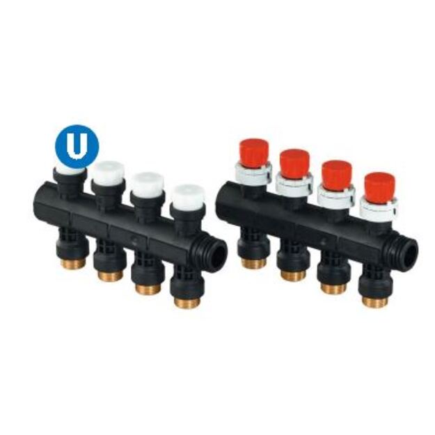 Uponor Vario Plus kolektorius balans. LS 1X 3/4 Euro