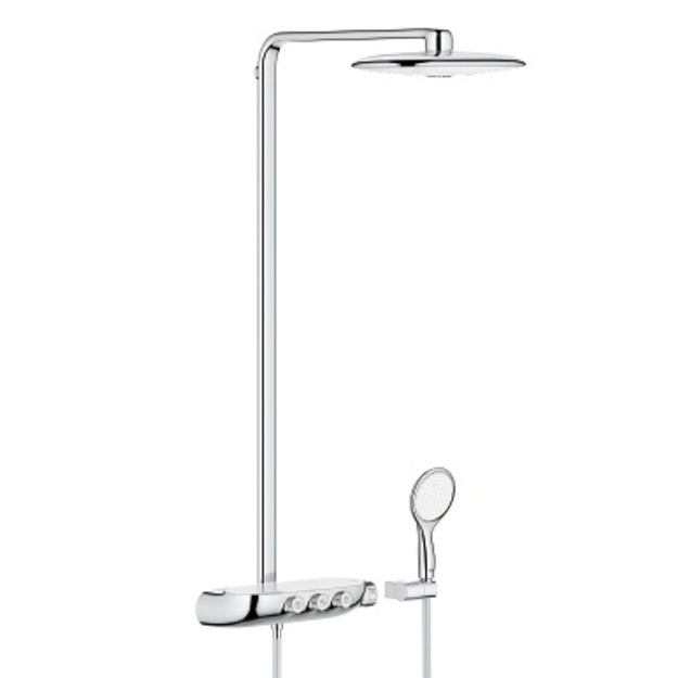 Termostatinė du&scaron;o sistema Rainshower&reg; System SmartControl 360 DUO, balta spalva