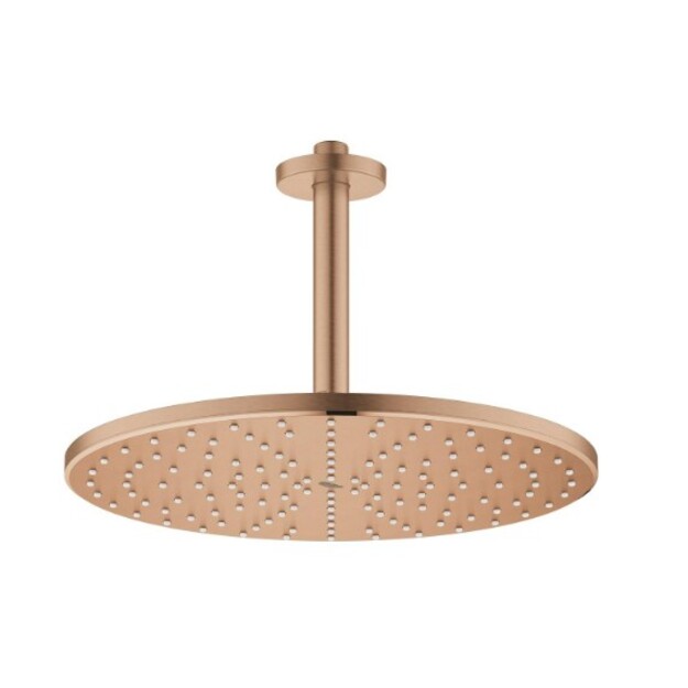 Lietaus du&scaron;o galva Grohe Rainshower Mono 310mm, i&scaron; lubų su laikikliu 191mm, brushed warm sunset