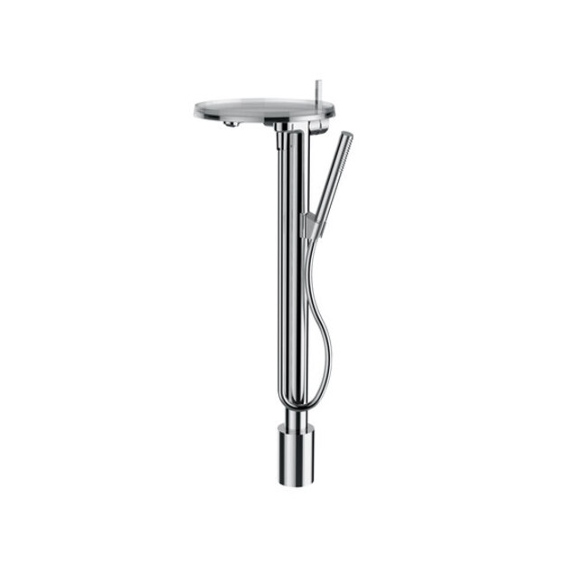 Kartell by LAUFEN Vonios mai&scaron;ytuvas-kolonėlė su padėkliuku, žarna su du&scaron;eliu