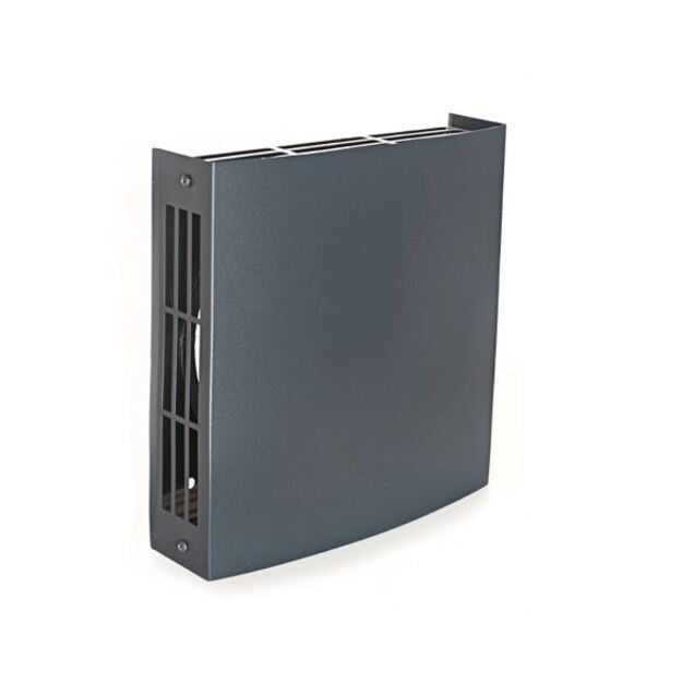 Lauko padavimo/i&scaron;traukimo grotelės-stogelis d160 pilkos sp. ST160P