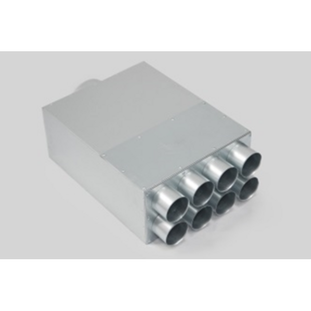 Kolektorinė dėžė su akustiniu porolonu ZN d160x8x75 (98-0239-0160-008-2N2-V)