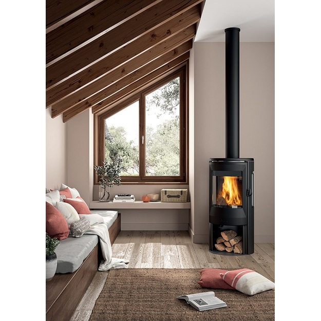 Plieninė krosnelė Invicta Neosen, su &scaron;oniniais stiklais, 6kW (P948837)