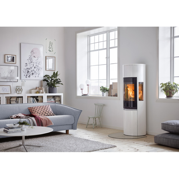 Krosnelė CONTURA 596G STYLE balta, auk&scaron;tos durys su ketiniu vir&scaron;umi (998172,998597,298886)