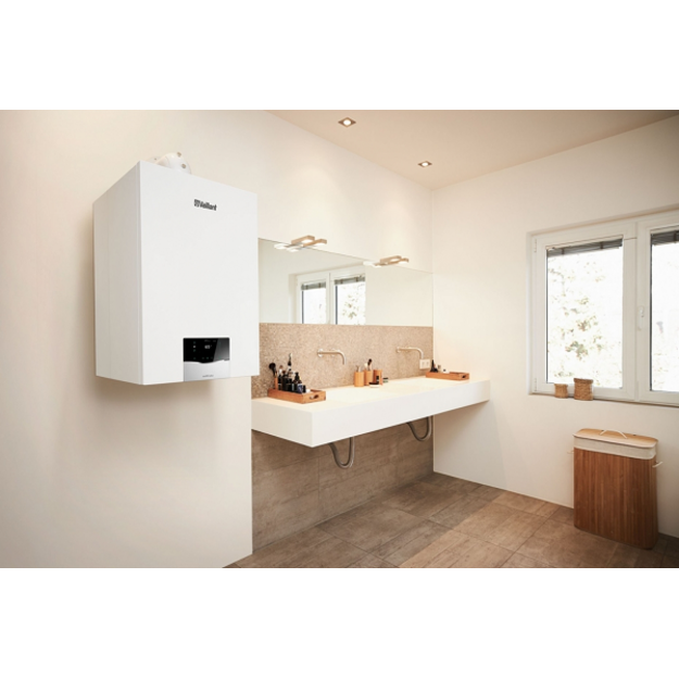 Dujinis kondensacinis katilas Vaillant ecoTEC plus VUI 26CS/1-5 (N-INT3) su 20l talpa, &scaron;ild. gal.19,7kW, K.V.R. 20,4kW