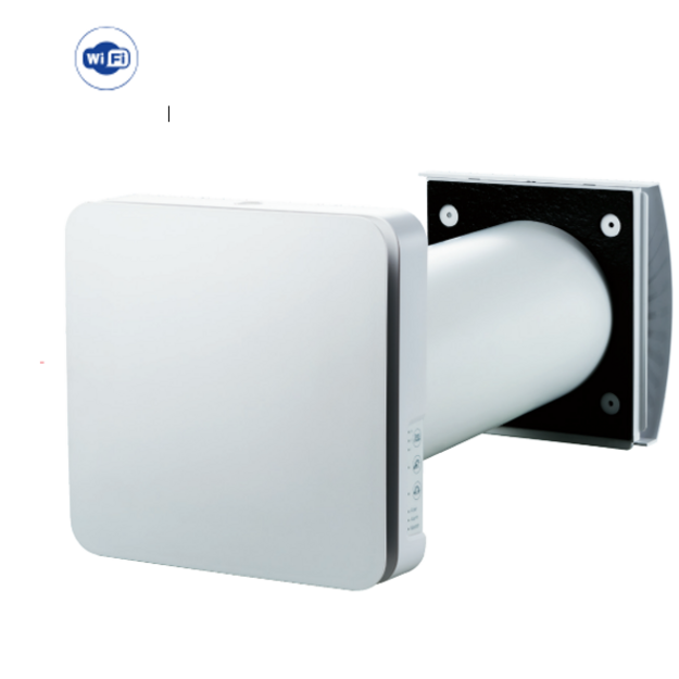 Mini rekuperatorius Twinfresh Atmo WI-FI 50 m3/h su pulteliu