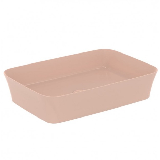 Praustuvas montuojamas ant stalvir&scaron;io Ideal Standard Ipalyss 55x38 cm, be perlajos, su dugno vožtuvu, Nude