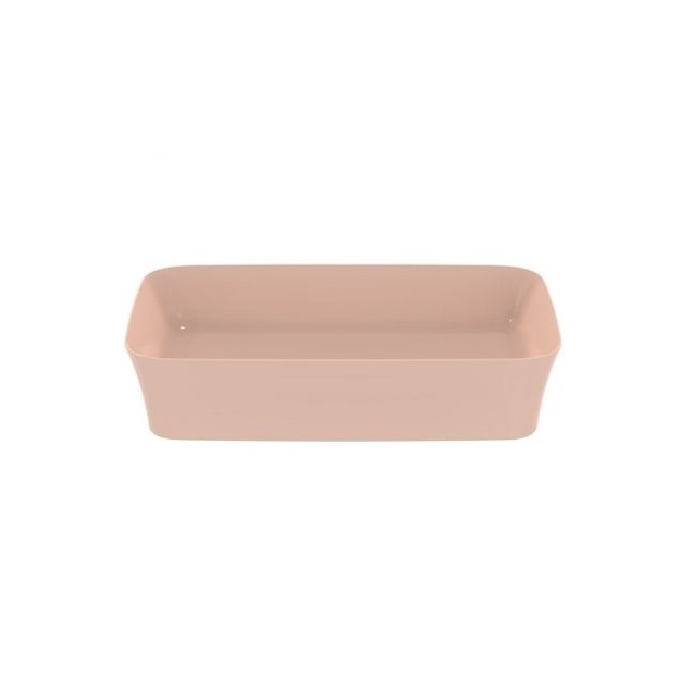 Praustuvas montuojamas ant stalvir&scaron;io Ideal Standard Ipalyss 55x38 cm, be perlajos, su dugno vožtuvu, Nude