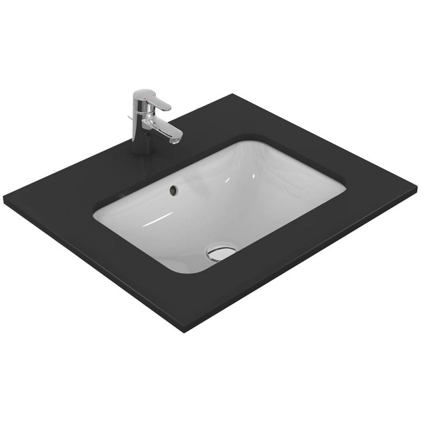 Po stalvir&scaron;iu montuojamas praustuvas Ideal Standard Rectangular Connect, 58x41x17,5 cm, baltas