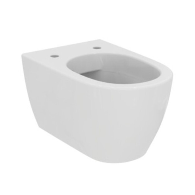 Pakabinamas klozetas i.Life O,  sūkurinis horizintalus vandens nubėgimas(HydroTwist),4/2 L, be dangčio T57220, su tvirti