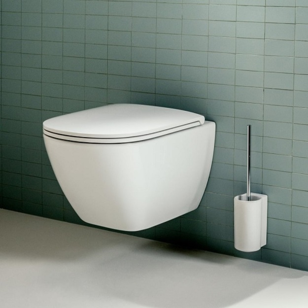 Pakabinamas unitazas Laufen LUA Rimless, 36 x 52 x 34,5 cm, baltas