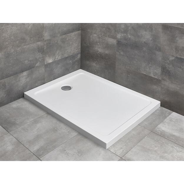 Akrilinis du&scaron;o padėklas Radaway Doros Plus F, 900x700x50, baltas