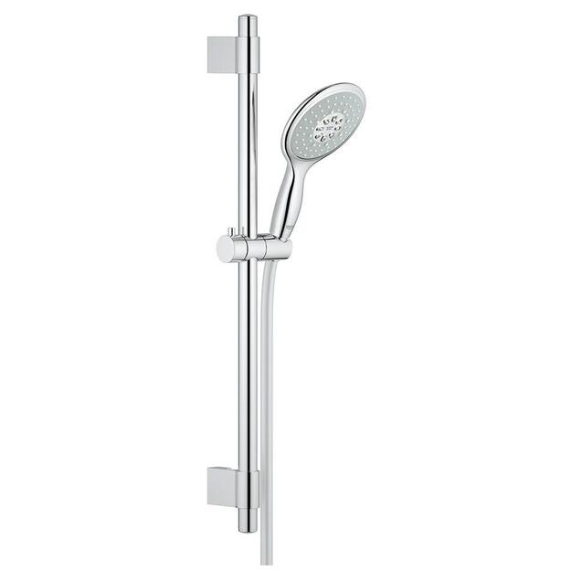 Du&scaron;o komplektas Power&Soul, L 600, du&scaron;o galva -130mm, žarna 1750 mm, chromas