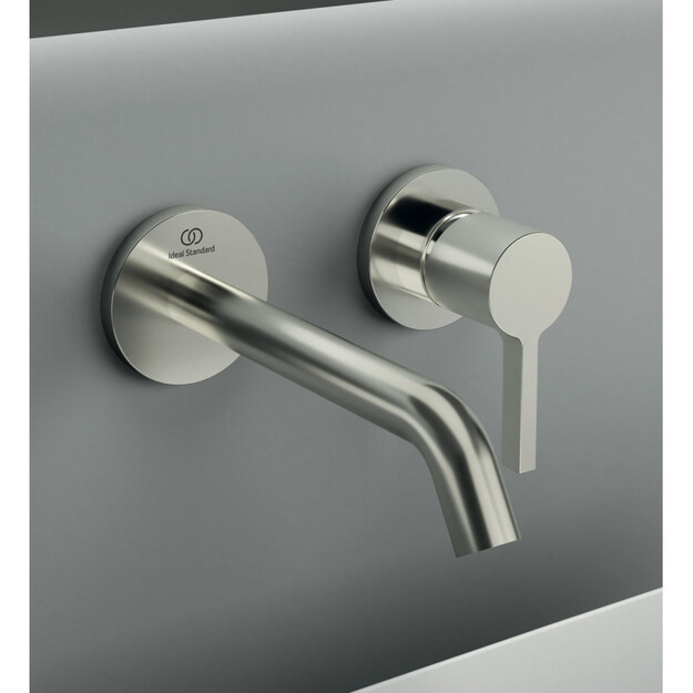 Ideal Standard potinkinis praustuvo mai&scaron;ytuvas, JOY, be potinkinės dalies A1313NU, 180mm snapas,  silver storm spalva