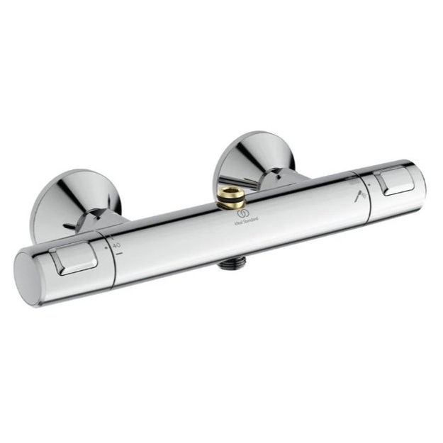 Ideal Standard Ceratherm T25 du&scaron;o sistema su termostatiniu mai&scaron;ytuvu,  du&scaron;o galva &Oslash;250 mm 12 l/min, 100 mm 3 funkcijų Id