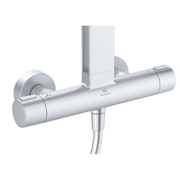 Ideal Standard ALU+ termostatinis du&scaron;o mai&scaron;ytuvas, 260 mm,  matinis chromas