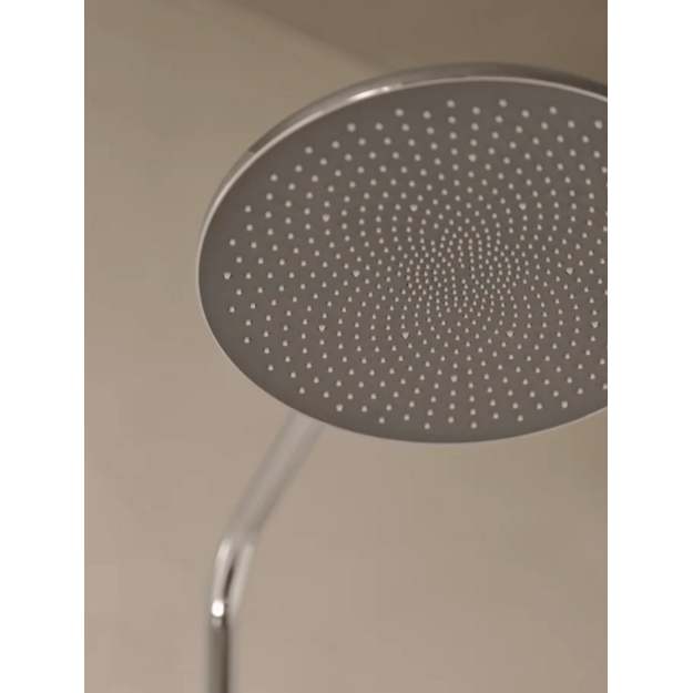Termostatinė du&scaron;o sistema Oras Aurelia 4792 chromas,  be ekcentrinių jungčių