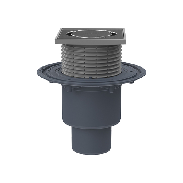 Trapas vidaus patalpoms HL310Prblue DN40/70/100 tiesus, vertikalus su sifonu  Primus blue 