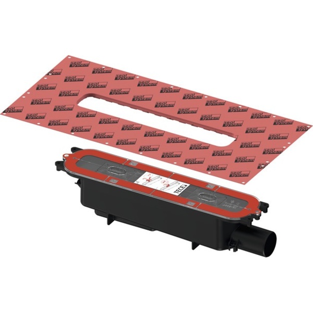 Standartinis trapas TECEdrainprofile latakui DN50, 95mm 0,6/0,8 l/s