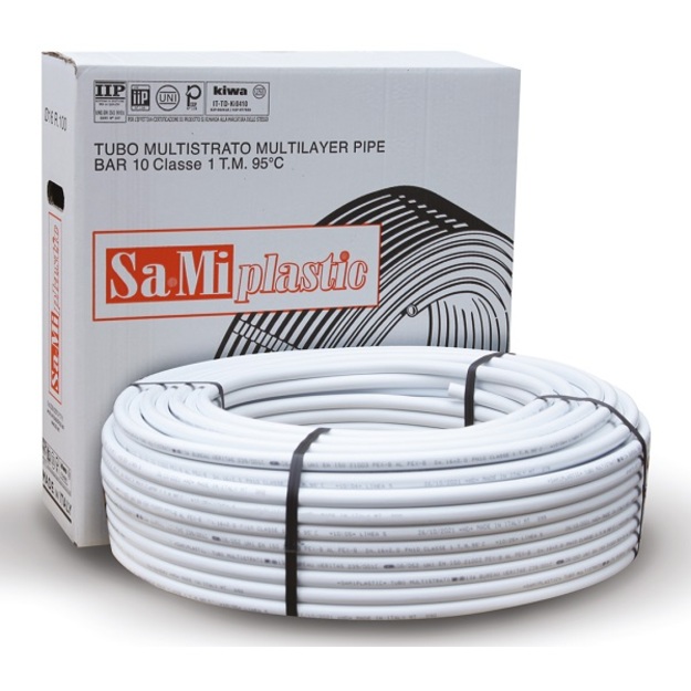 Daugiasluoksnis vamzdis SamiPlastic PEX/AL/PEX 18x2, 200m