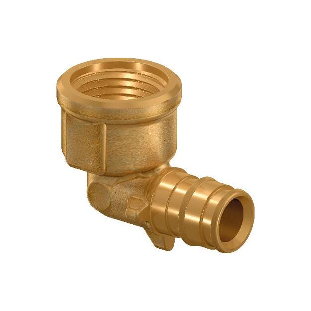 Uponor Q&E alkūnė vidiniu sriegiu PL 16-Rp1/2 FT (1145644)