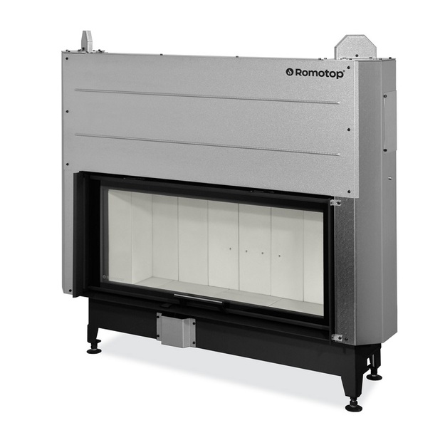 Plieninis židinio ugniakuras Romotop KV HEAT H3LG04 110.50.04 IGN su pak. 50x110 cm