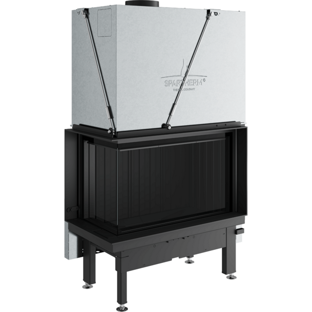 Plieninis židinio ugniakuras Spartherm Premium V-2L-80h, &oslash;200mm, juodi &scaron;amotai (1085942)