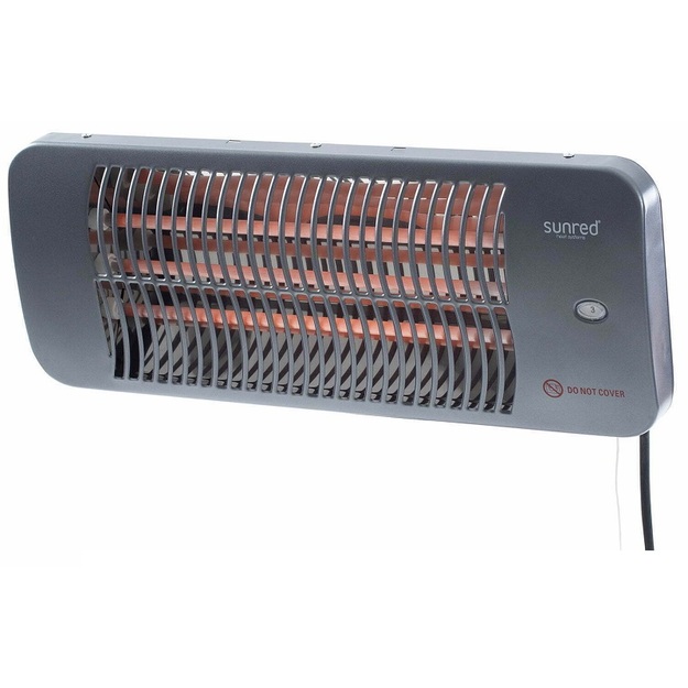 Sunred sieninis infraraudonųjų spindulių &scaron;ildytuvas Lugo Quartz 2000W W