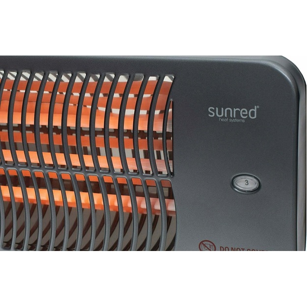 Sunred sieninis infraraudonųjų spindulių &scaron;ildytuvas Lugo Quartz 2000W W