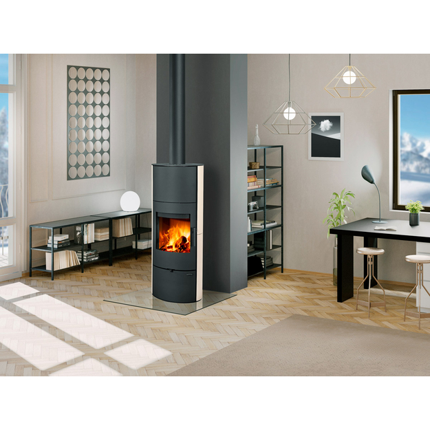Akumuliacinė krosnelė EVORA H 10, keramikos apdaila (sp. 92360)