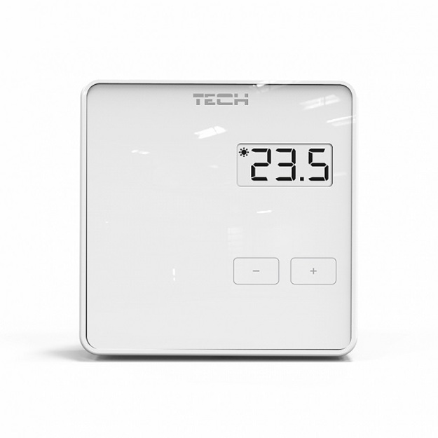 Programuojamas patalpos termostatas Tech EU-294-V1 baltas