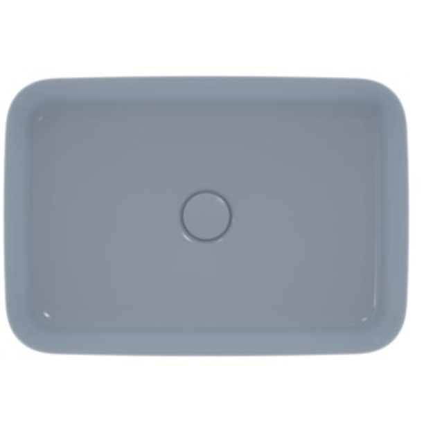 Praustuvas montuojamas ant stalvir&scaron;io Ideal Standard Ipalyss 55x38 cm, be perlajos, su dugno vožtuvu, Powder Blue