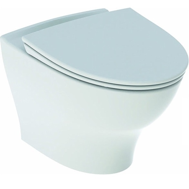 Vinta Art Set pakabinamas unitazas, If&ouml;Clean &bdquo;Rimfree&ldquo; su WC dangčiu